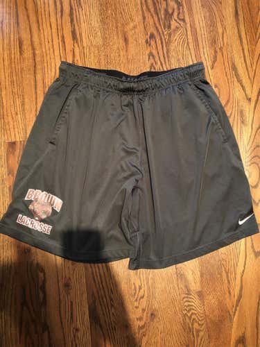 Brown Lacrosse Nike Shorts