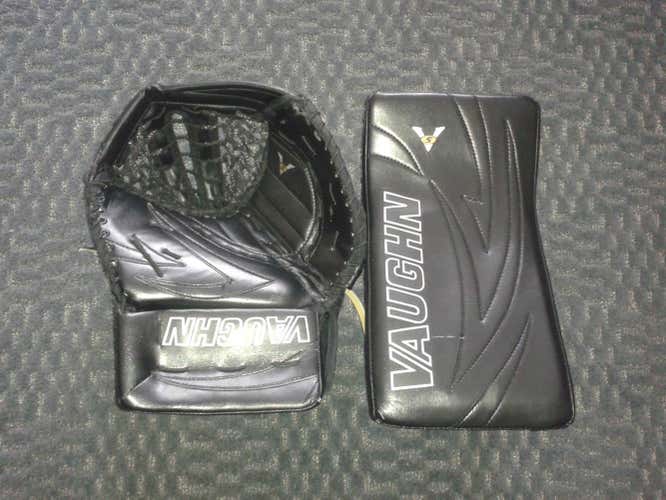 Vaughn Velocity V5 Goalie Glove & Blocker Regular Senior