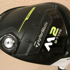 TaylorMade M2 D-Type 12* Driver with Matrix Radix 4 Stiff Flex 1206