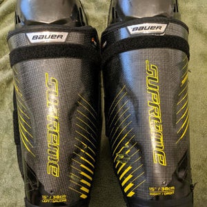 Bauer Supreme 1S Shin Pads Senior 15"