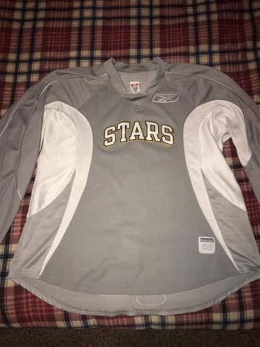 Texas Stars AHL Reebok Edge Pro stock practice jersey Grey
