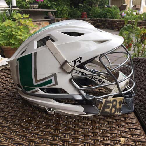 Loyola University Of Maryland game worn R Helmet
