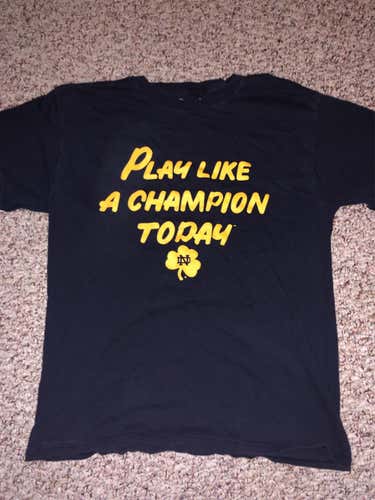 Blue Notre Dame Champion Shirt