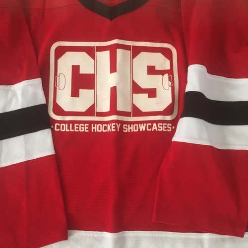 College hockey showcase jersey