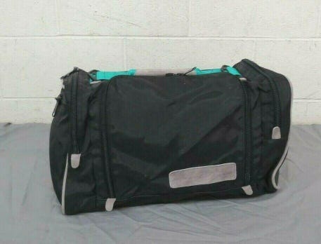 Athalon Hand Carry Gear Duffle Bag Black 9.5x11.5x18" NO SHOULDER STRAP GREAT