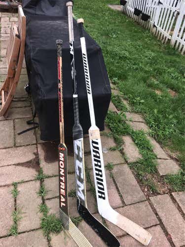 Goalie Sticks Need Gone