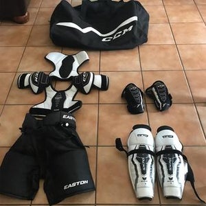 CCM Hockey Pads With Bag, No Gloves