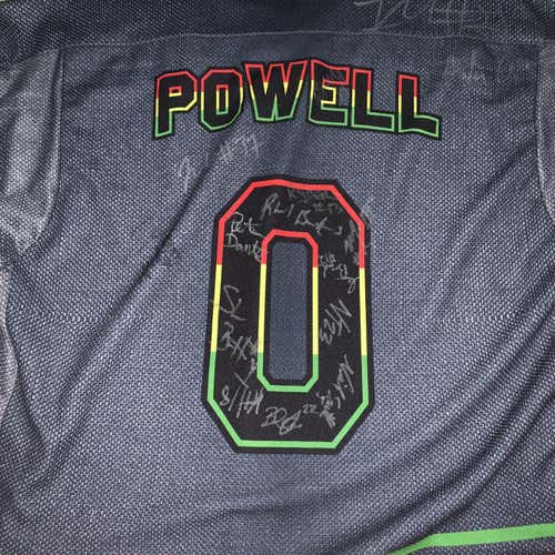 Autographed Powell LXM Jersey