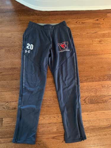 New Team Issued Wesleyan University Lacrosse Under Armour Sweatpants #20