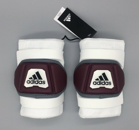 Adidas Custom Elbow Pad Freak Flex White Maroon Size XL