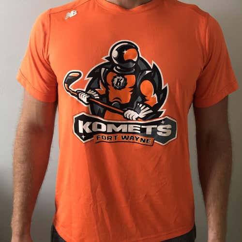 Fort Wayne Komets XL Athletic Shirt Orange