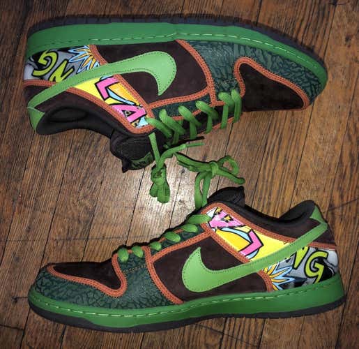 Nike Men’s Skateboarding Dunk Low Pro De La Soul sz13 Sneaker