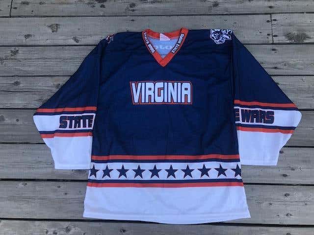 Two Adult Large Virginia State Wars Jerseys