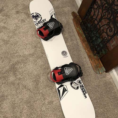 Never Summer Snowboard Package  DEAL