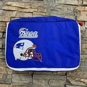 VTG New England Patriots Pyrex Portables Soft Cover Lunch Box NFL Football 90s