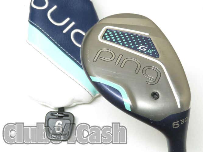 Ping G LE Hybrid  30* 6H  230 LITE Flex +Cover .. LADIES  .. VALUE  #35267