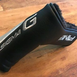 Ping Sigma G Black/Silver Blade Putter Head Cover 1408