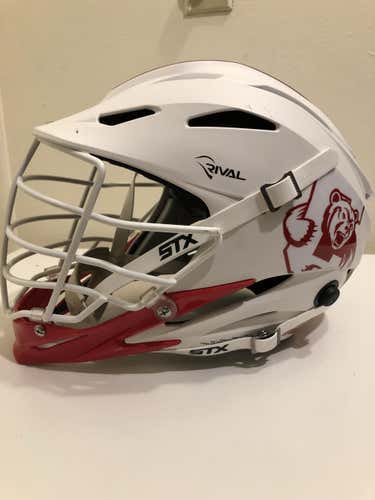 Cornell Team Issue STX Rival Helmet Adult L/XL