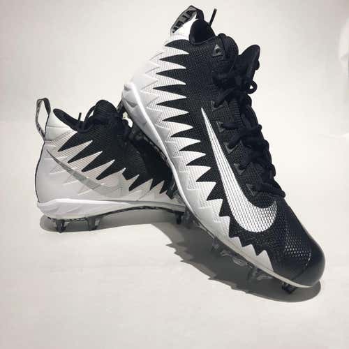 Nike Alpha Menace Pro Mid Football Cleats Size 10.5