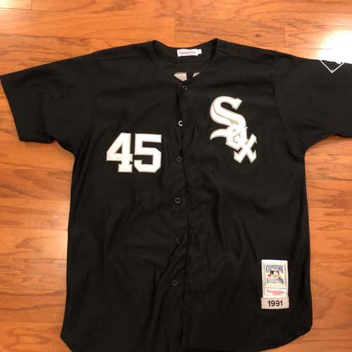 1991 Mitchell & Ness Chicago White Sox Michael Jordan Baseball Jersey