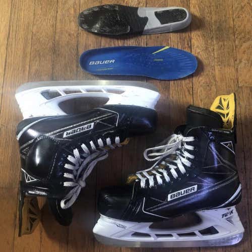 Buffalo Sabres Ristolainen Bauer Supreme 1S Hockey Skates Pro Stock sz 10