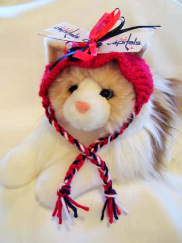 Capitals Handmade Cat Hat