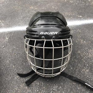 Bauer Helmet With Cage