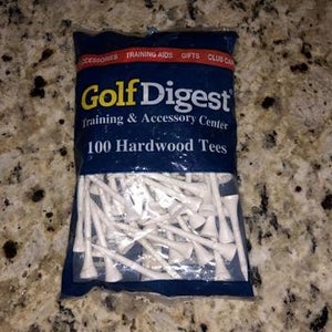 100 New Golf Tees