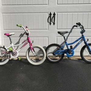 Youth Bikes Boy and Girl