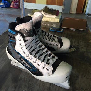 Reactor 9000 Hockey Goalie Skates Senior Pro Stock Size 10.5