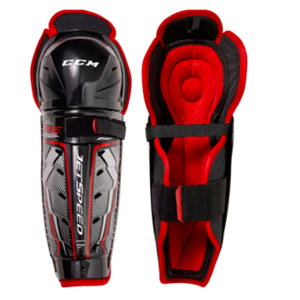 CCM Jetspeed FT350 Shin Pads Youth Pro Stock
