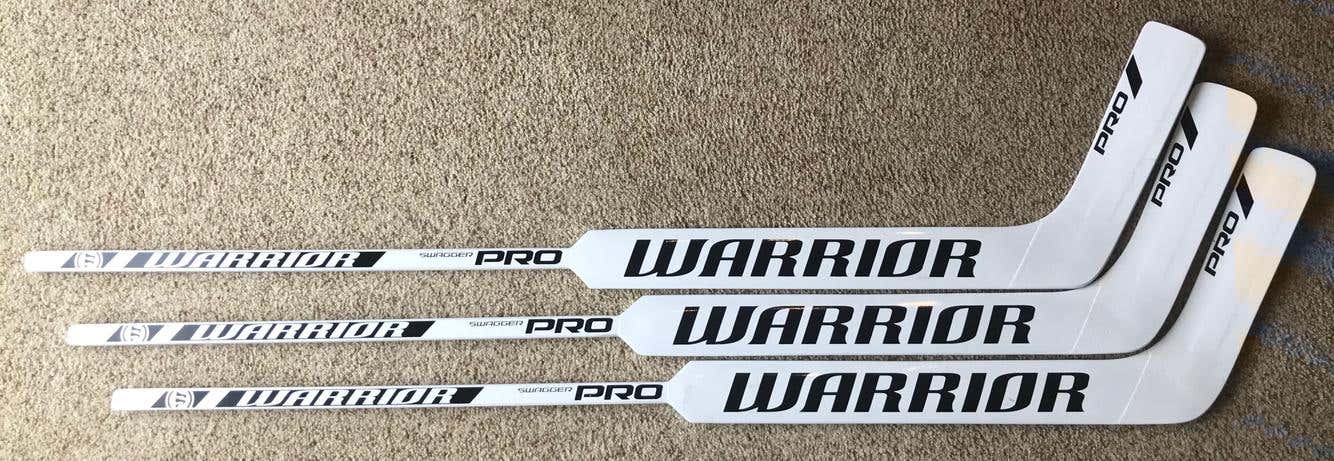 New Warrior Swagger Goalie Stick Regular Senior Pro Stock