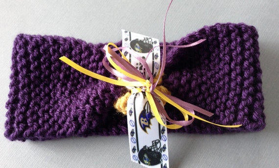 Ravens Handmade Infant Headband