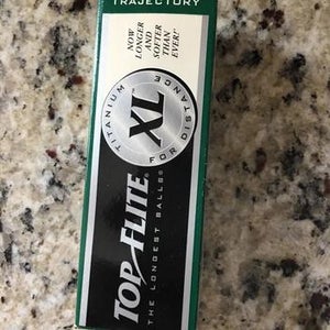 Sleeve Of New Top Flite XL Balls - Vintage