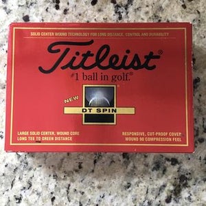 New Titleist Balls