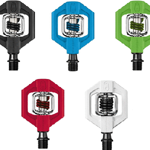 New Crank Brothers Candy 1 Clipless Mountain Bike Pedals with Cleats - Choice of Colors (not black)