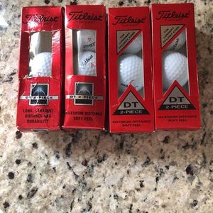New Titleist Balls