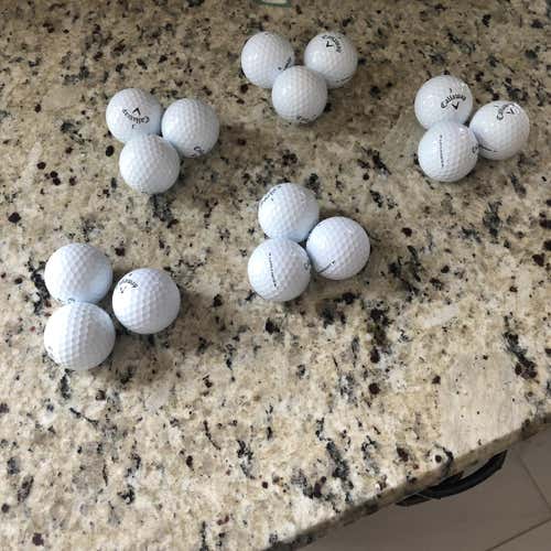 15 New Callaway Supersoft Golf Balls
