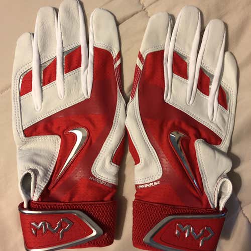 New Nike Ohio State University Buckeyes Size Large Batting Gloves