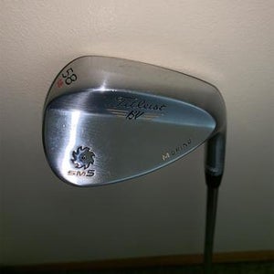 New Vokey SM5 Tour Chrome 58-08 M Grind