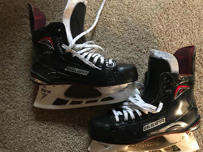 New Bauer Vapor 1X 2.0 Hockey Skates Senior Pro Stock Size 9.5