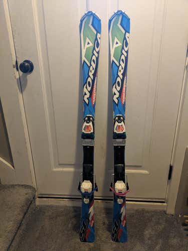 Nordica Dobermann SL 129cm Skis with Marker Race Binding