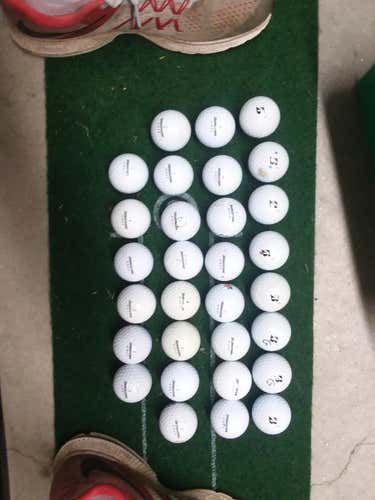 30 Bridgestone Balls used