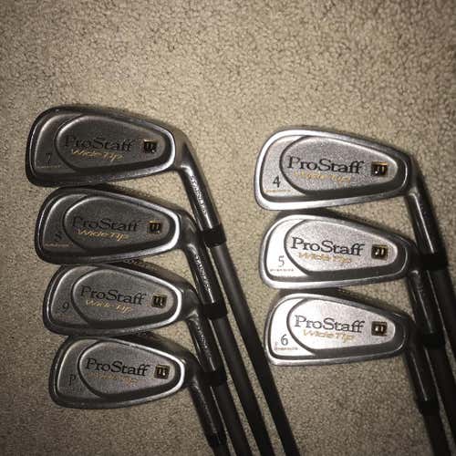 Wilson Pro Staff Wide Tip 4-PW Iron Set