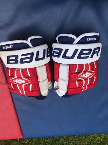 New York Rangers Practice Gloves, size: 14”