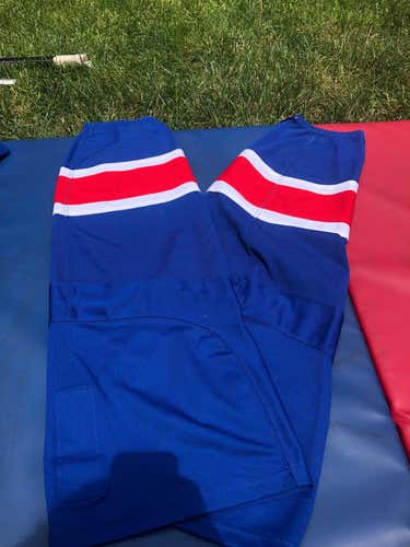 New York Rangers themed socks