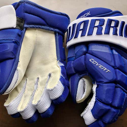 NHL PRO STOCK TORONTO MAPLE LEAFS 14” Game Used Warrior Covert Gloves