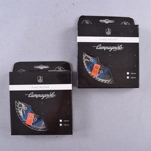 PAIR of Campagnolo Disc Rotors 160mm Centerlock H11 Hydraulic Disc Brake Road