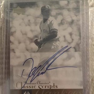 2004 Upper Deck Classic Scripts Auto Card (Gooden)
