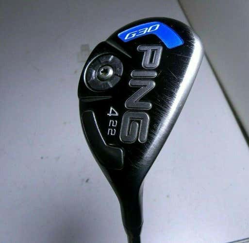 Ping Golf G30 4 Hybrid 22* RH Tour 90 Stiff Flex +HC